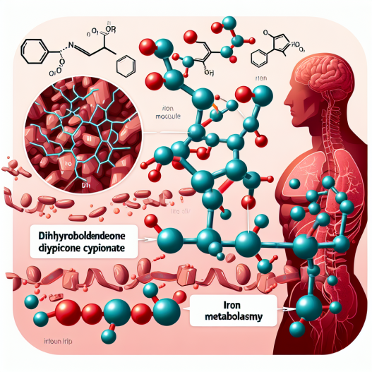 Cómo afecta Dihidroboldenona Cipionato al metabolismo del hierro