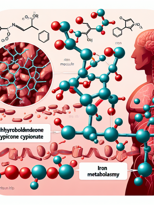 Cómo afecta Dihidroboldenona Cipionato al metabolismo del hierro