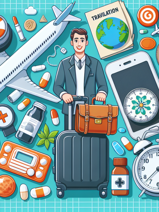 Consejos para viajar mientras usas Mildronate Dihydricume