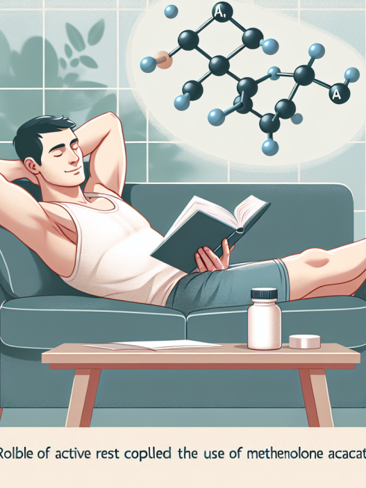 Qué papel juega el descanso activo con Acetato de metenolona