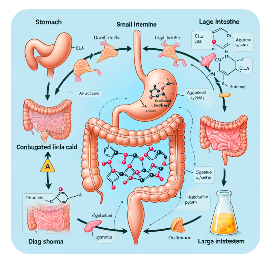 Cómo afecta CLA al sistema digestivo