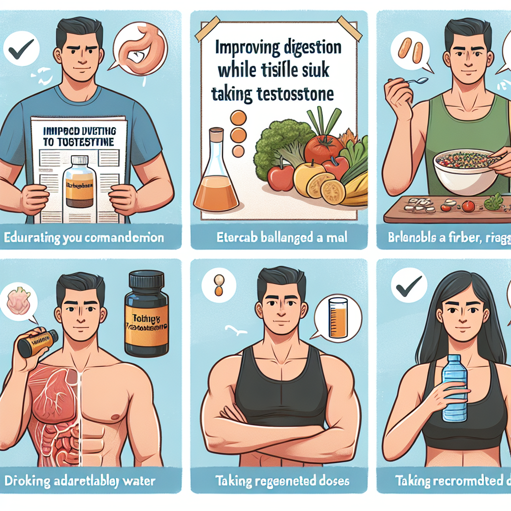 Cómo mejorar tu digestión mientras tomas Testosterona