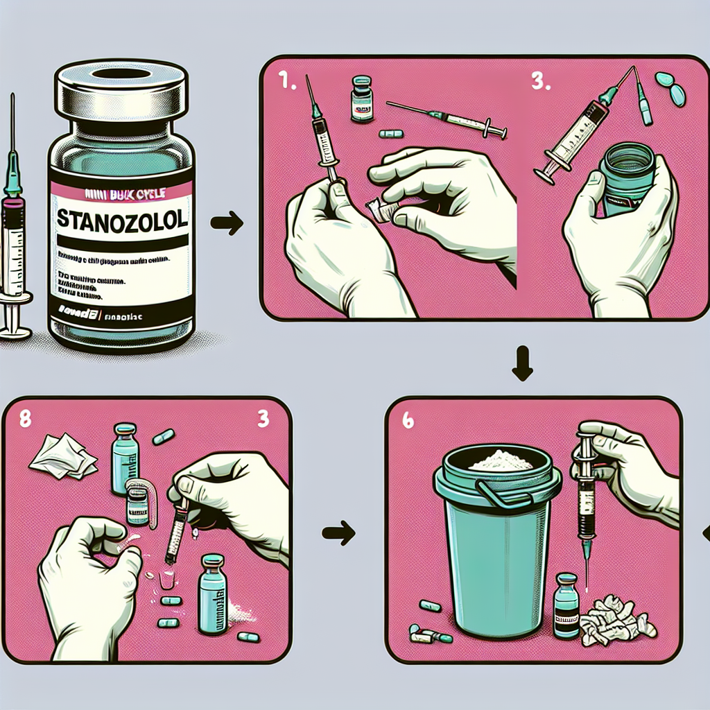 Cómo programar un mini bulk con Inyección de estanozolol