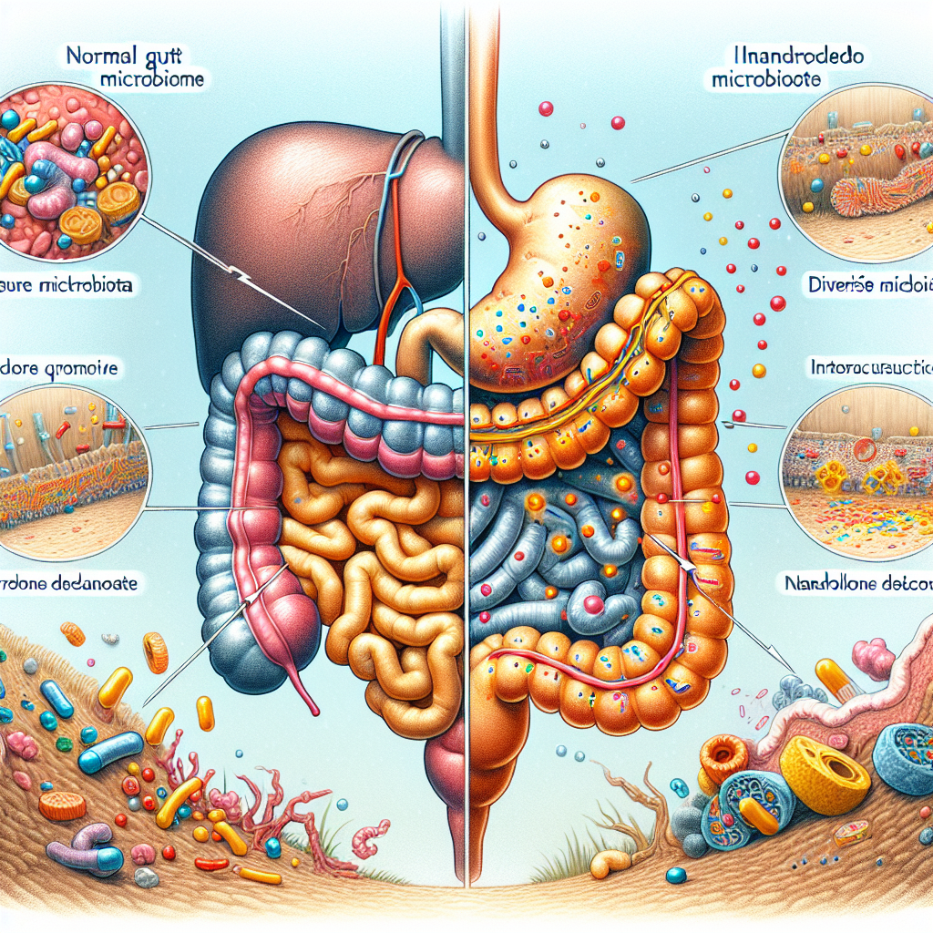 Cómo reacciona la microbiota intestinal a Decanoato de nandrolona
