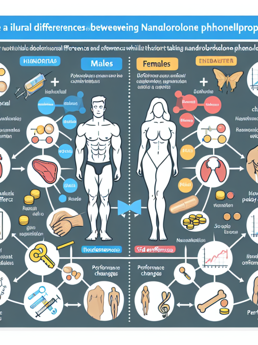 Qué diferencias esperar entre hombres y mujeres con Fenilpropionato de nandrolona