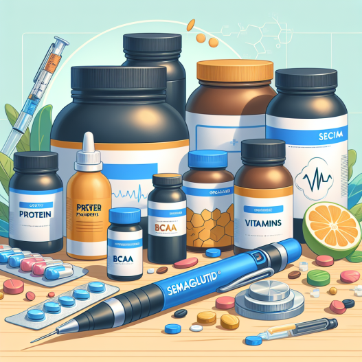 Qué suplementos de recuperación combinan bien con Semaglutid