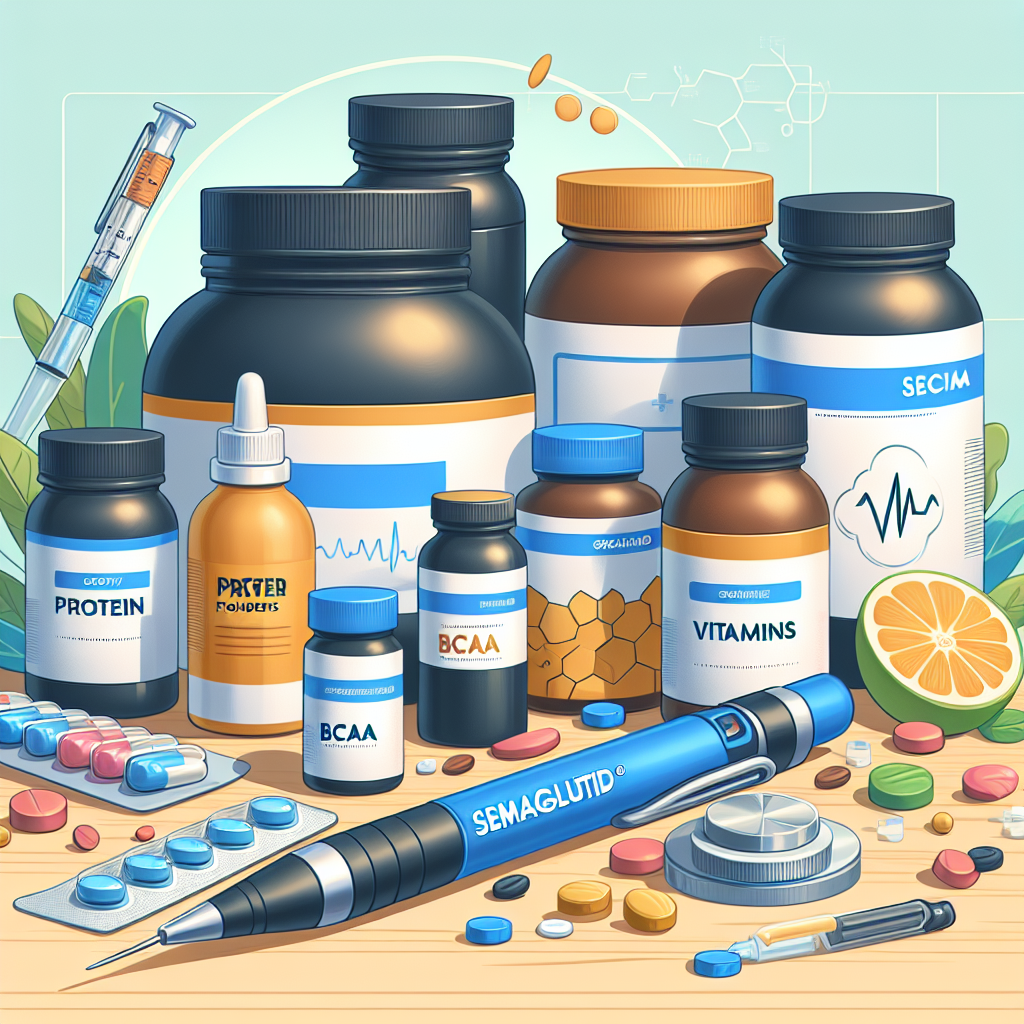 Qué suplementos de recuperación combinan bien con Semaglutid