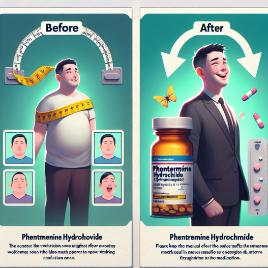 Resultados visibles tras 2 semanas de Phentermine Hydrochlorid