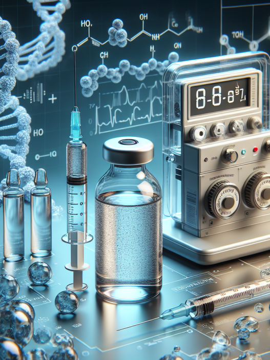 Agua bacteriostática para inyección y control de cortisol