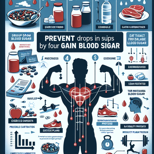 Cómo evitar bajones de azúcar usando Preparativos para ganar masa muscular
