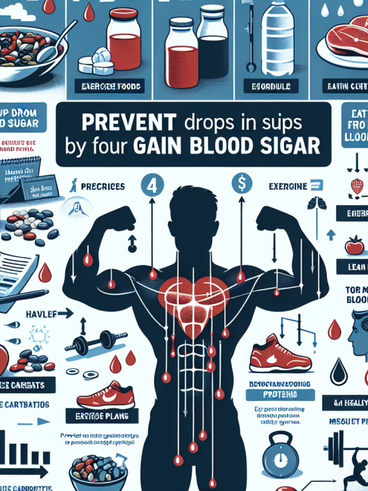 Cómo evitar bajones de azúcar usando Preparativos para ganar masa muscular