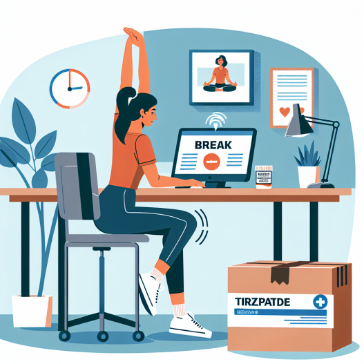 Cómo programar descansos activos mientras usas Tirzepatide