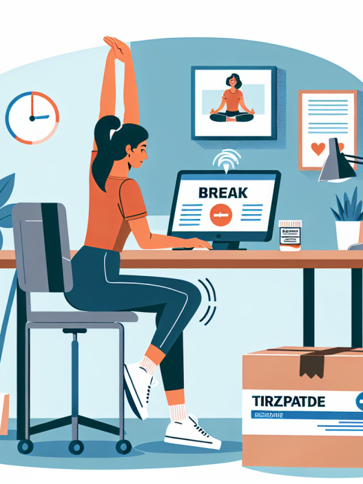 Cómo programar descansos activos mientras usas Tirzepatide
