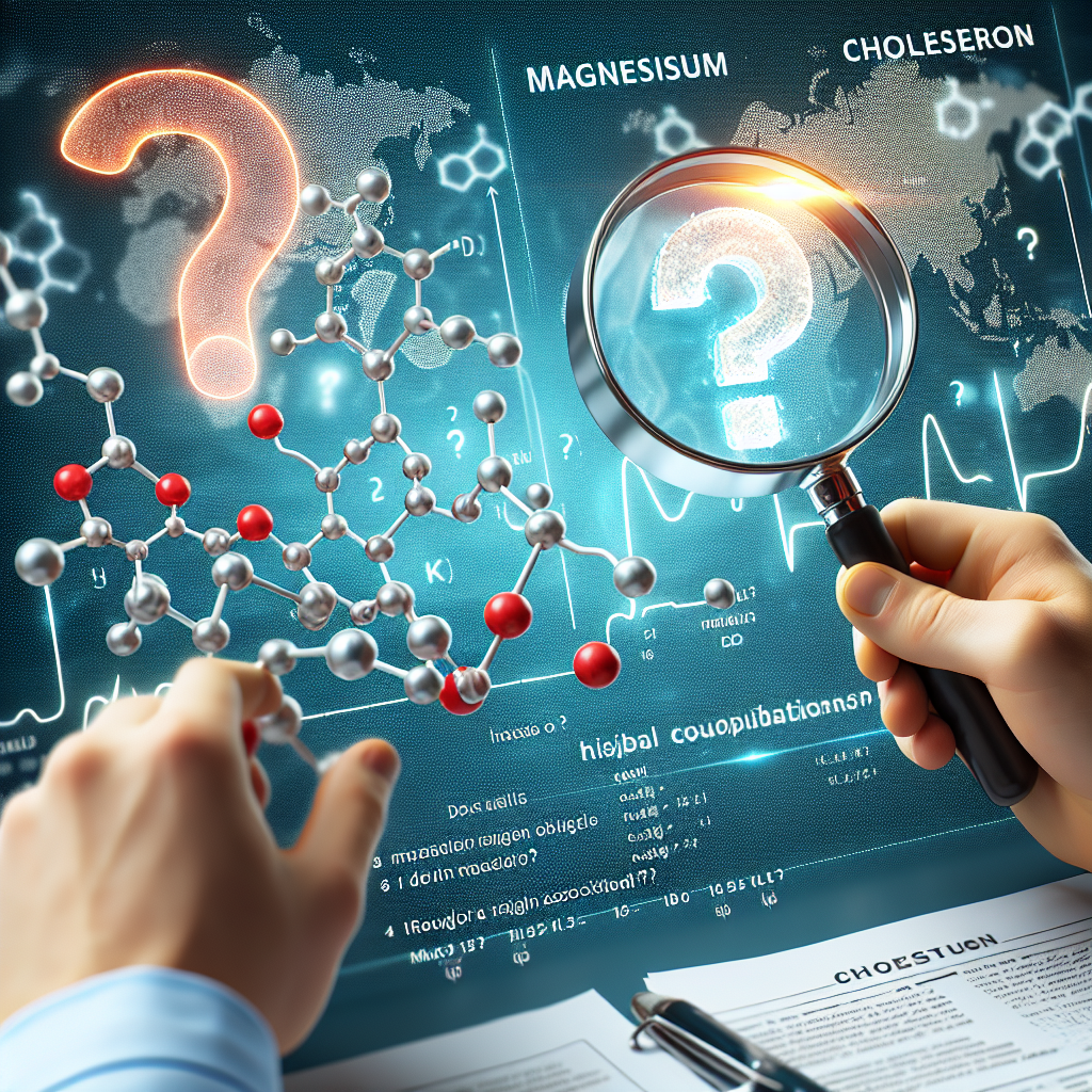 Magnesium y niveles de colesterol: ¿hay riesgo?