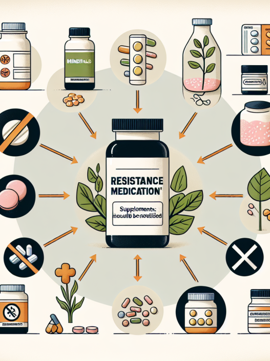 Qué suplementos debes evitar al tomar Medicamentos de resistencia