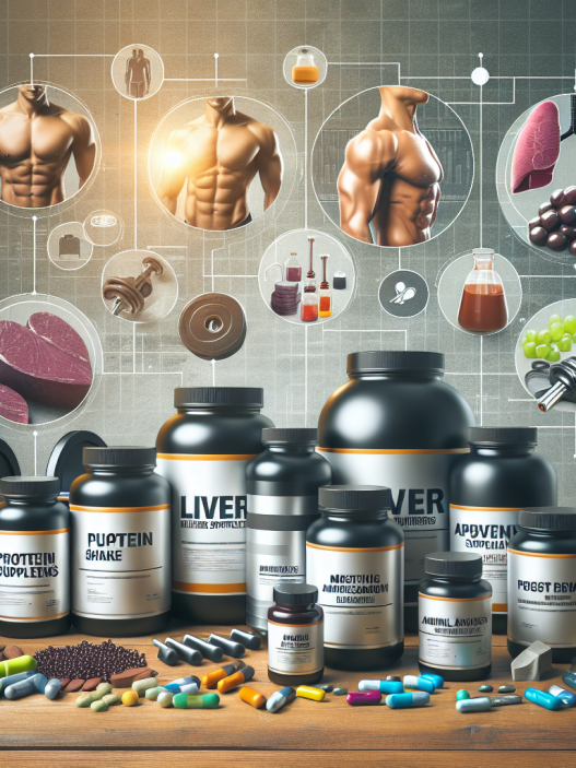 Qué suplementos hepáticos van mejor con Preparativos para ganar masa muscular