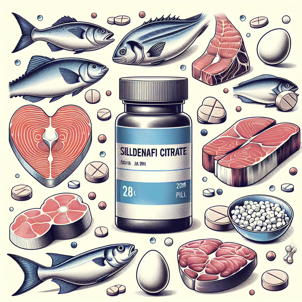 Qué tipo de proteína combinar con Sildenafil Citrate (Viagra generic)