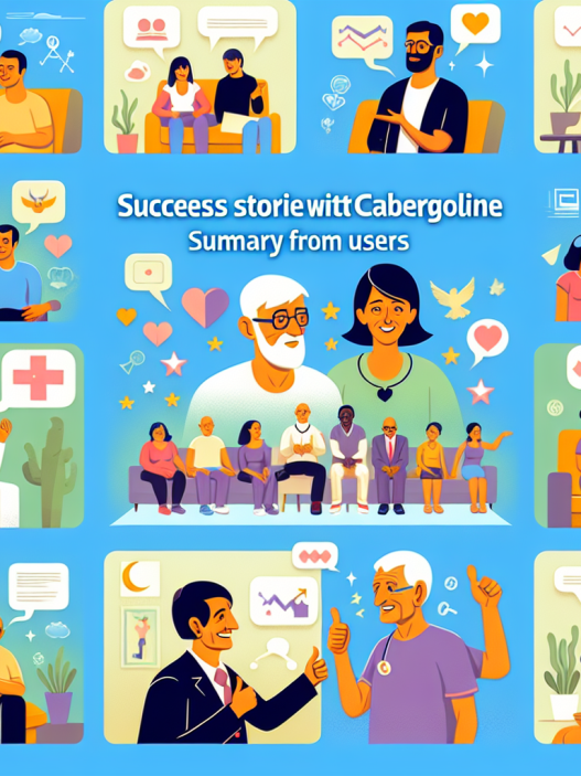 Casos de éxito con Cabergolina: resumen de usuarios