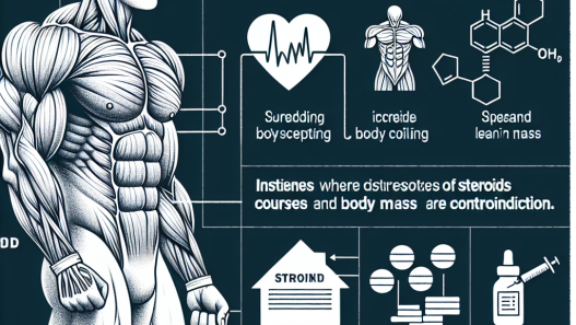 Casos en los que Cursos de esteroides para secado y modelado corporal (aumento de masa magra) está contraindicado