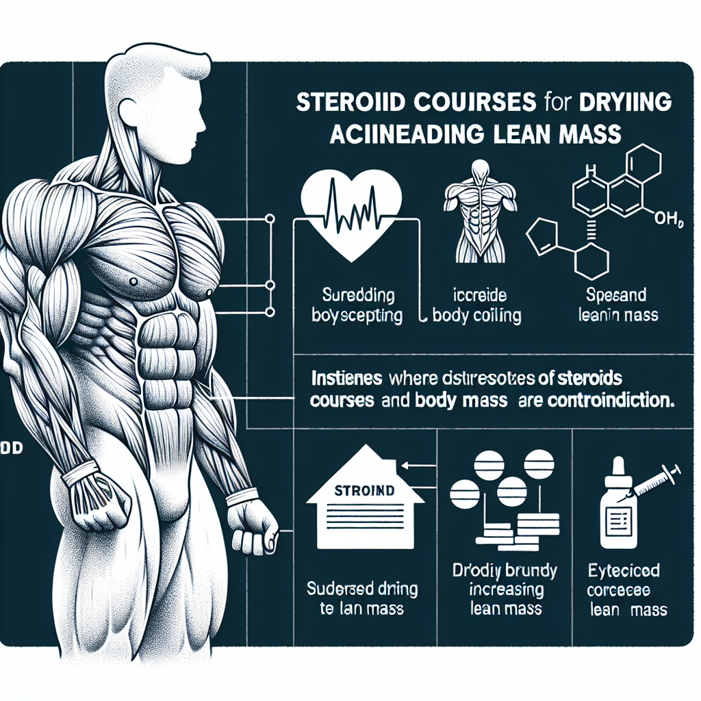 Casos en los que Cursos de esteroides para secado y modelado corporal (aumento de masa magra) está contraindicado