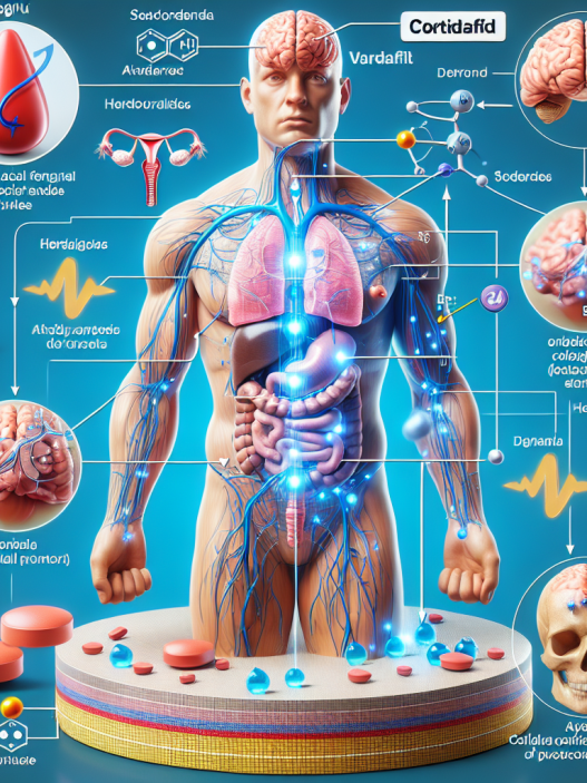 Cómo afectan los niveles de cortisol al usar Vardenafil (Levitra Generic)