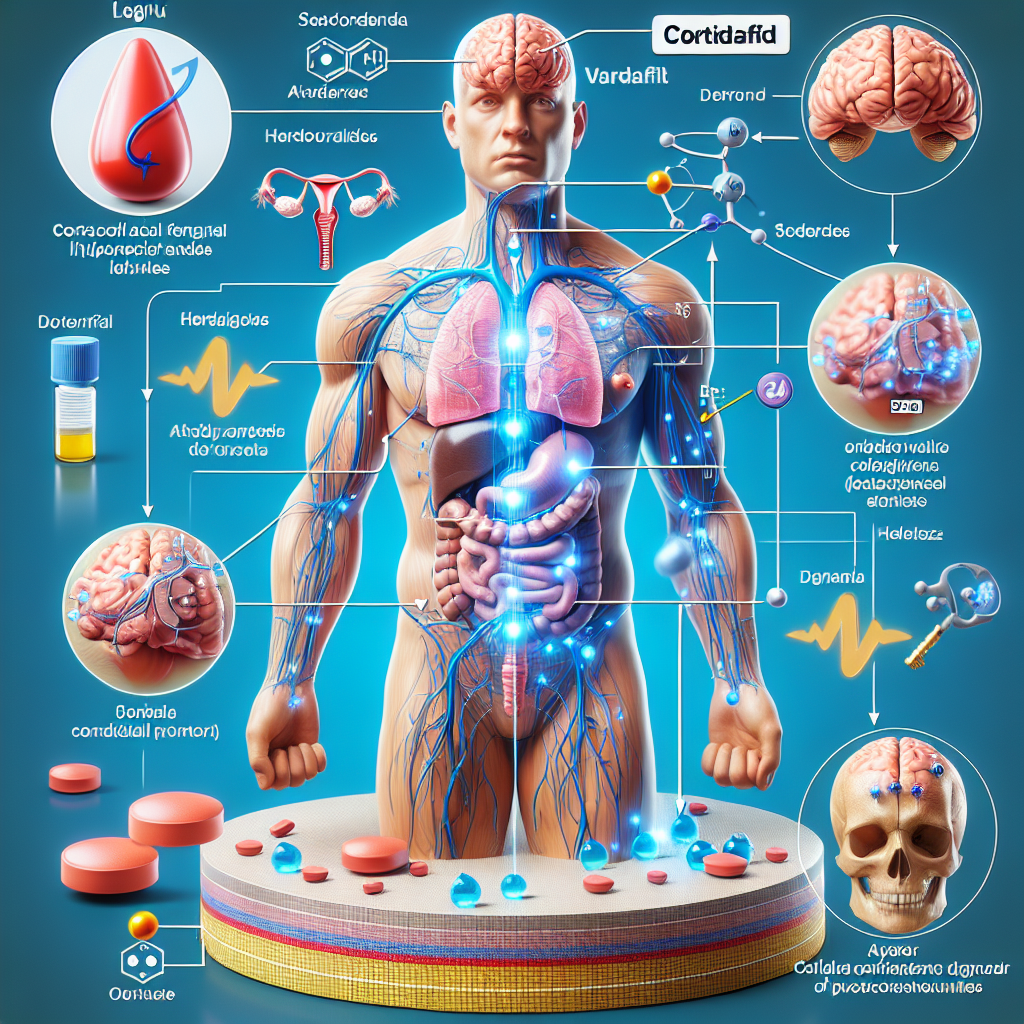 Cómo afectan los niveles de cortisol al usar Vardenafil (Levitra Generic)