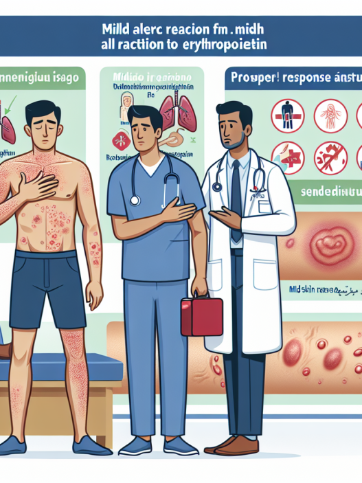 Cómo identificar una reacción alérgica leve a Erythropoietin
