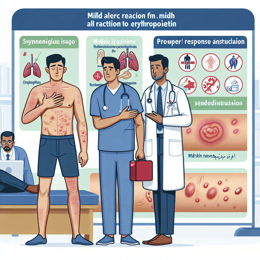 Cómo identificar una reacción alérgica leve a Erythropoietin
