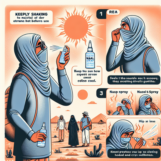 Consejos para usar Aerosoles nasales en calor extremo