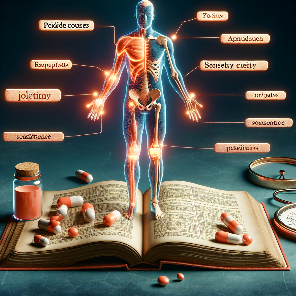 ¿Cursos de péptidos causa sensibilidad en las articulaciones?