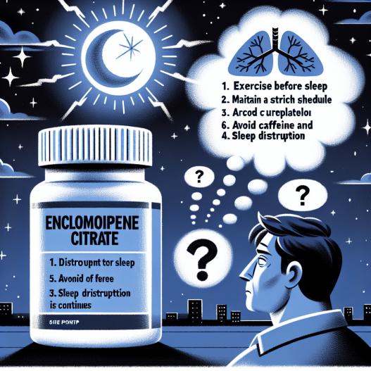 Qué hacer si Enclomiphene citrate interrumpe tu patrón de sueño