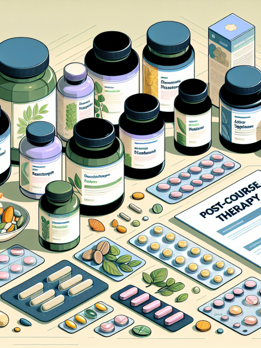 ¿Qué suplementos combinan bien con Terapia posterior al curso?