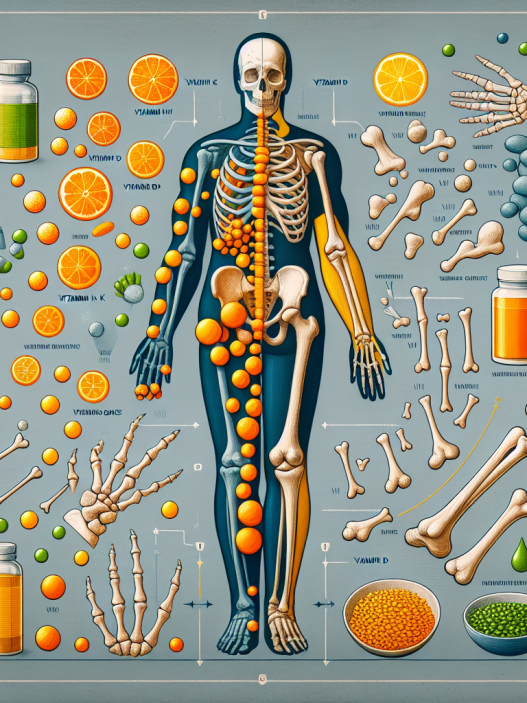 Vitamines y cambios en la densidad ósea