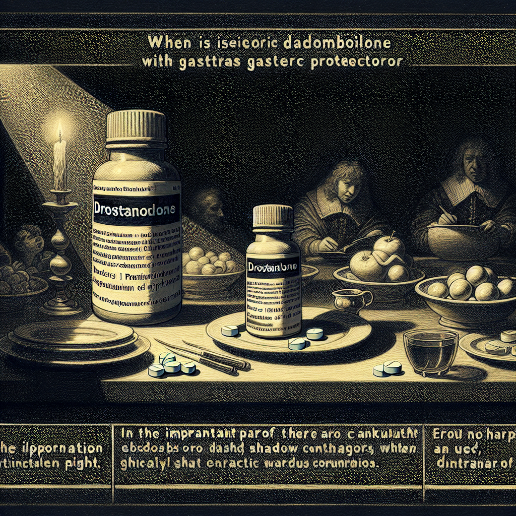 Drostanolone pastillas y protectores gástricos: cuándo se usan