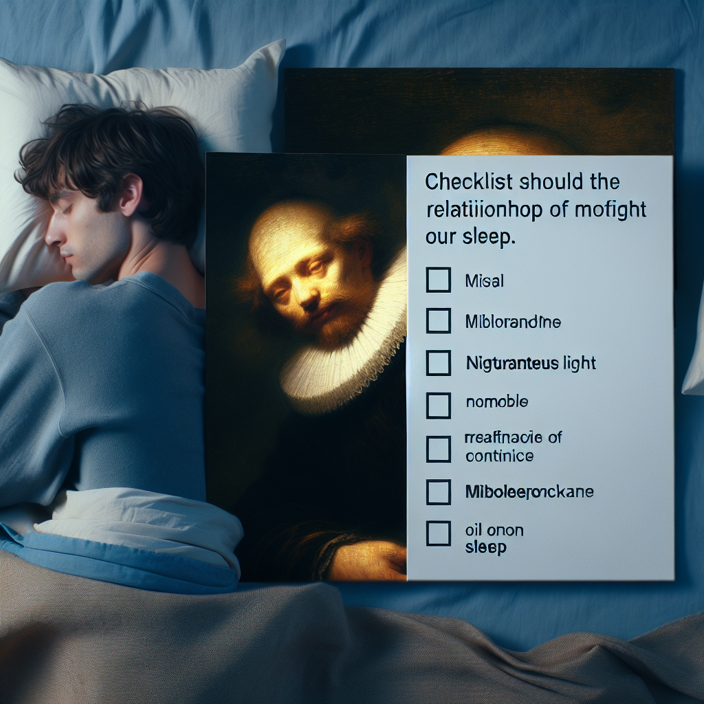 Mibolerone y sueño fragmentado: checklist