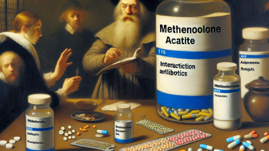 Acetato de metenolona e interacción con antibióticos: dudas comunes